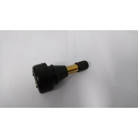 Valve caoutchouc renforcée pour jante et pneu tubeless