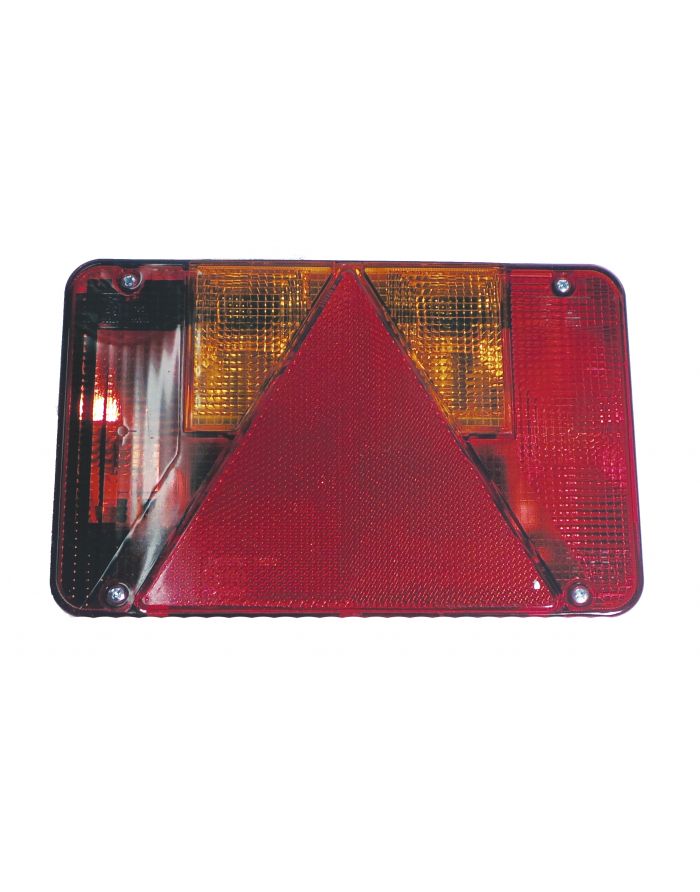 Feu 6 Fonctions Gauche RADEX 5800 - Clignotant, Stop, Veilleuse, Brouillard, Plaque & Triangle