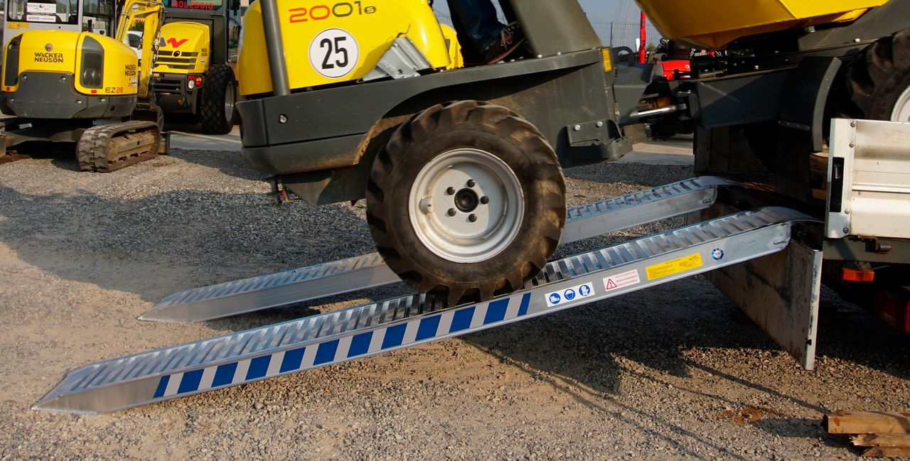 Rampes de chargement renforcées pour remorque, 2.5 mètres, 3600kg ...