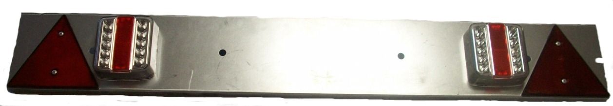 2 Supports De Feux Arrière Pour Remorque Bateau - Montage Réglable En L, Fer Galvanisé - Compatible Feux Clignotants, Sécurité Renforcée