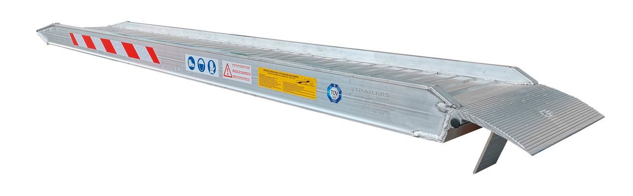 Rampe Aluminium pour Porte-Voiture FIXALU - Rampe de chargement