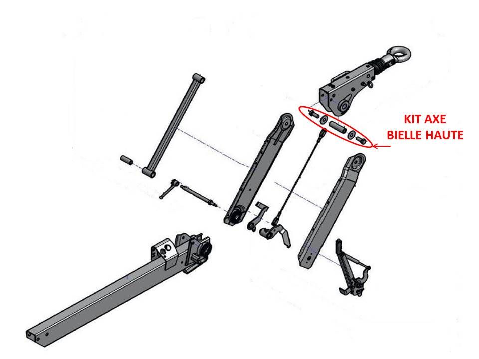 Alko DIN-Zugöse – Zugrohr 50 Mm, Bis 3 T, Für 161VB & 251VB