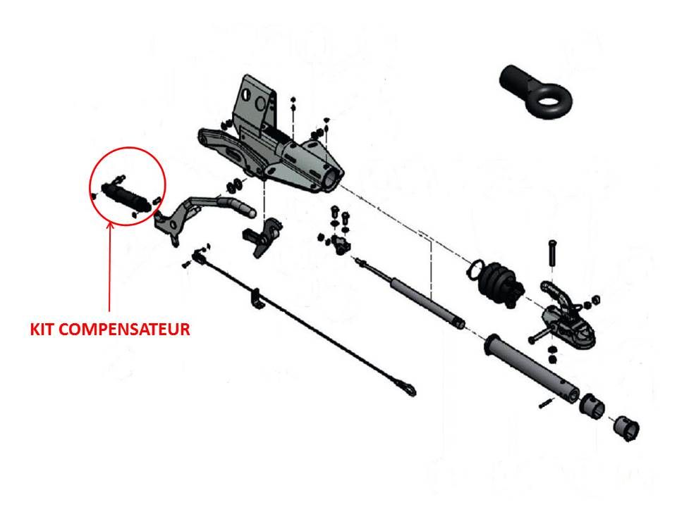 KNOTT Jeu De Bague Pour Tête D'Attelage KF27 - Pièces De Rechange Officielles