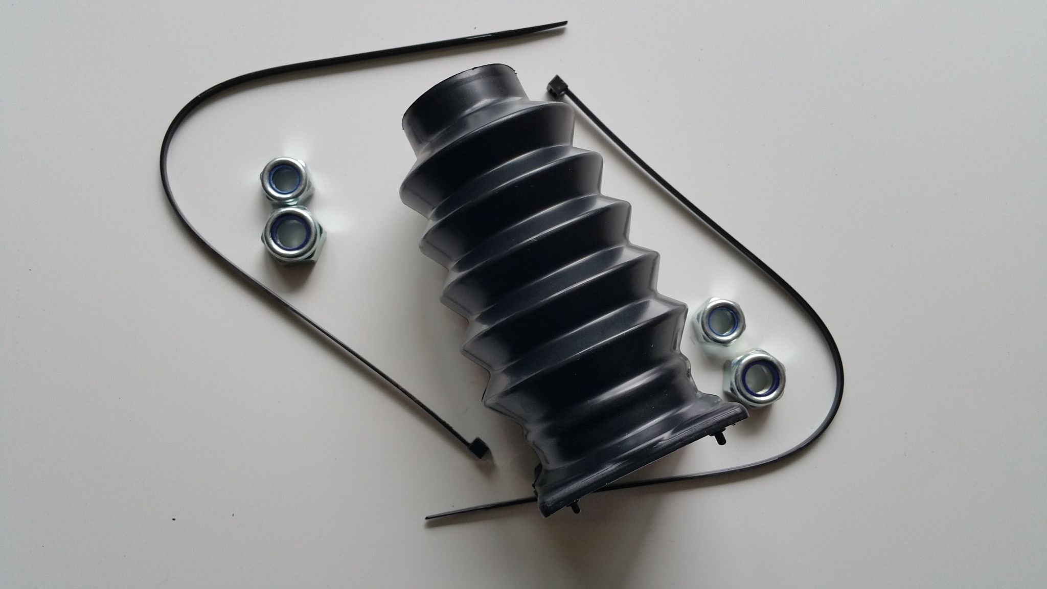 Soufflet De Remorque Universel En Caoutchouc - Pour Attelage HU3/EH27, Diamètre 50mm, Lot De 2