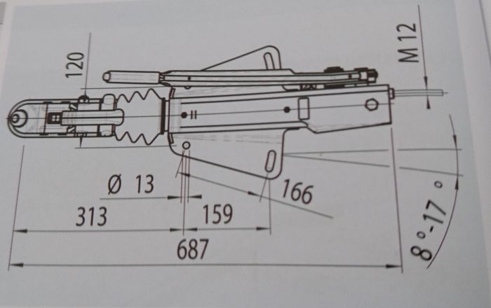 Tête Attelage Freinée - ALKO 251G