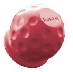 Cache-boule Souple rouge - SOFT-BALL