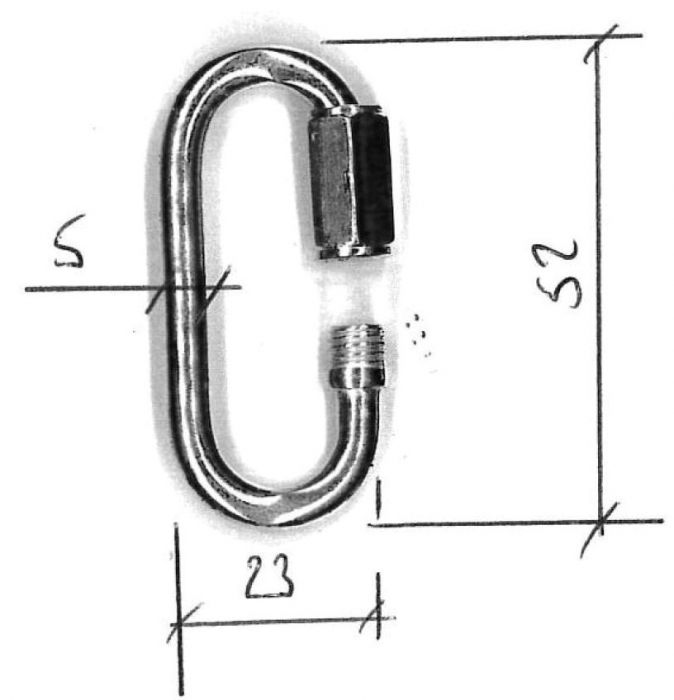 Maillon de securité rapide