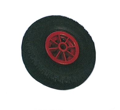 Roue de roue jockey gonflable pour remorque, jante plastique