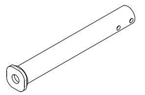 Fut coulissant Ø 60 mm pour tête KNOTT-PROTECO - Type KR35HV / KHV35 - 3500 kg