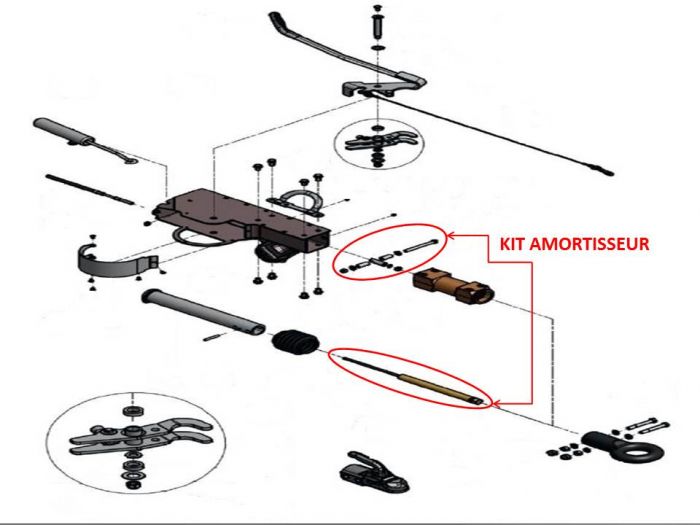 Amortisseur de tête KNOTT AHV20