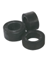 Lot De 6 Anneaux Muraux Pour Pots De Fleurs - 12,7 Cm Diamètre, Métal Noir Résistant - Avec Vis Et Chevilles