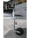 Roue Jockey avec PINSTOP ALKO Ø 48 - Galet plastique Ø 200x50 mm