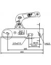 Boitier d'attelage pour tube rond 35/50 mm - 2200 kg - STEELPRESS