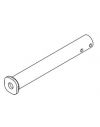Fut coulissant Ø 60 mm pour tête KNOTT-PROTECO - Type KR35HV / KHV35 - 3500 kg