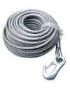 Câble pour treuil AL-KO 351 OPTIMA - 10 mètres - Diamètre 4 mm - Avec crochet