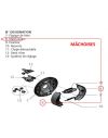 Mâchoire de frein pour essieux KNOTT type F200 / 200X50 / 20-2425 / F200ET0 / 200X50 / 20-2425/10