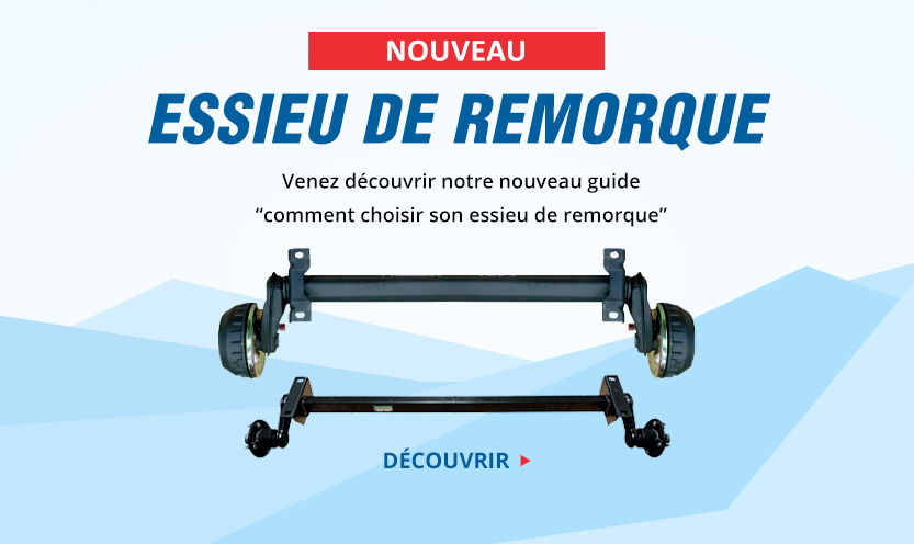 Accessoires pour remorque au Meilleur Prix !