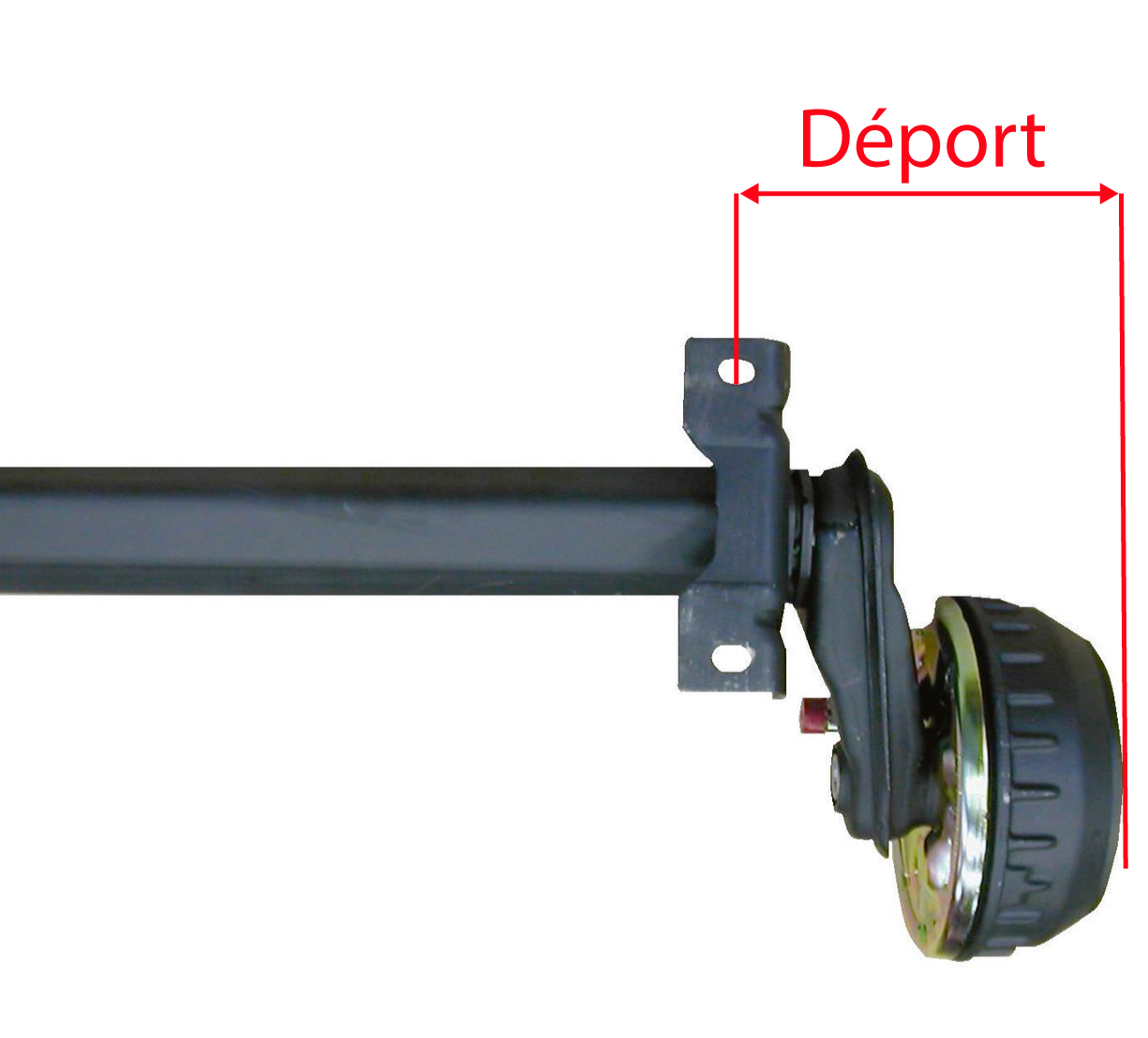 Essieu freiné 1350 kg AL-KO